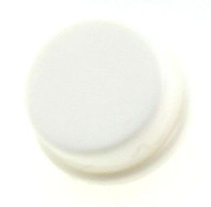 Cap voor 12x12 micro drukknop schakelaar rond Wit